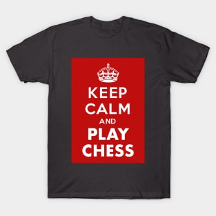 Keep calm and play chess T-Shirt